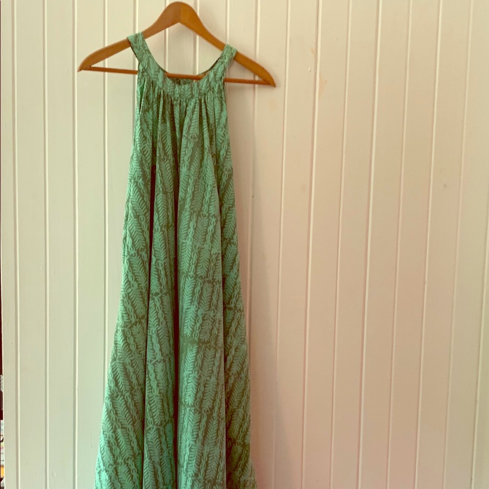 Noa Noa Hawaiian batiked cotton dress size L